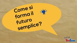 futuro semplice  italiano L2LS grammatica italiana italian [upl. by Enyrhtac367]