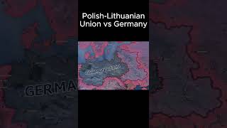 PolishLithuanian Union vs Germany hoi4 history ww2 [upl. by Auqinehs]