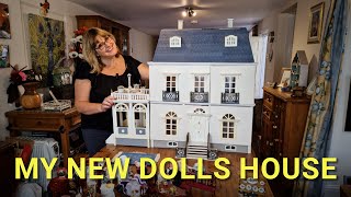 Introducing my new Dolls House Restoration Project with Conservatory  Yorke House [upl. by Anawak]