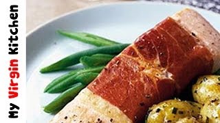 Parma Ham Wrapped Salmon  MYVIRGINKITCHEN [upl. by Lednic544]