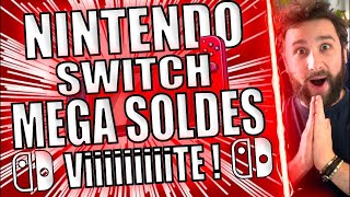 VITE  MEGA SOLDES NINTENDO SWITCH 😱 QUE DES PEPITES 🔥 [upl. by Peursem]