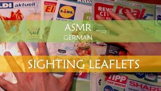 ASMR  SIGHTING LEAFLETS quotWURSTBLÄTTERquot D  WHISPERED [upl. by Anirehc]