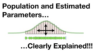 Population and Estimated Parameters Clearly Explained [upl. by Burkhart]