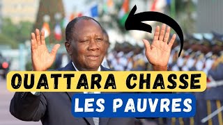 Ouattara Expulse les Ivoiriens Pauvres  La Vraie Raison Derrière le Déguerpissement [upl. by Hay24]