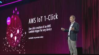 AWS reInvent 2017  Announcing AWS IoT 1Click [upl. by Aneehsram]