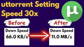 utorrent fast download settings 2023  Magic Setting To Increase utorrent download speed quickly [upl. by Lail300]