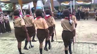 Pramuka SMPN 1 Talang Kelapa Juara 1 LTKBB di UMP SeSumatera Selatan [upl. by Enilarak165]