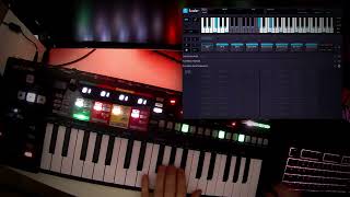 Scaler 2 Ambient IDM Solo Keyboard Jam  quotHelter Scalerquot [upl. by Afirahs]