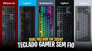 Qual TECLADO GAMER SEM FIO comprar em 2024 Guia dos 5 Melhores ✅ [upl. by Ribaudo628]