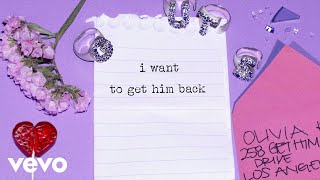 Olivia Rodrigo  get him back Official Lyric Video [upl. by Eerehc]