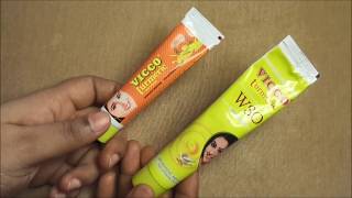 Vicco Turmeric Cream Vs Vicco Turmeric WSO Skin Cream [upl. by Rudyard595]