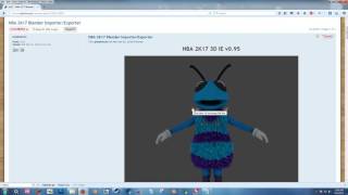 How to download 2K17 Blender Importer Exporter scripts [upl. by Yl]