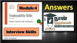 INTERVIEW SKILLSModule4Employability SkillsMicrosoftDiversitySkillingProgramnaanmudhalvan [upl. by Tumer]