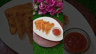 Viral Bread Toast recipe 😋 masala bread shorts youtubeshorts trending breadtoast [upl. by Aehtrod]