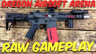 Raw Gameplay At Oregon Airsoft Arena  Custom Polarstar amp High Speed AEG The Airsoft Life 58 [upl. by Sharline513]