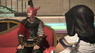 FFXIV Graha Tia Gondola Cutscene English Dub [upl. by Parish]