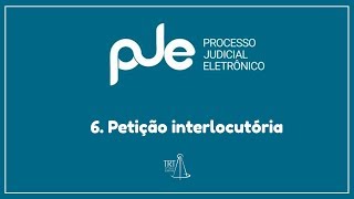 6 Petição interlocutória [upl. by Madonia]