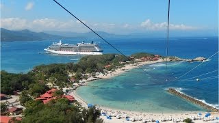 Dragons Breath Zip Line in Labadee Haiti [upl. by Latta]