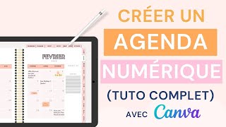 Créer son agenda numérique gratuitement pour Android ou Apple planner numérique [upl. by Arihaj257]