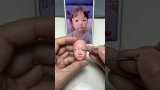 Clay Artisan JAY ：Creating a Sweet Baby Girls Portrait in Clay [upl. by Barbara-Anne653]