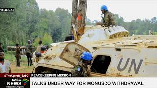 Peacekeeping Mission  Talks underway for MONUSCO withdrawal from DRC [upl. by Caffrey]