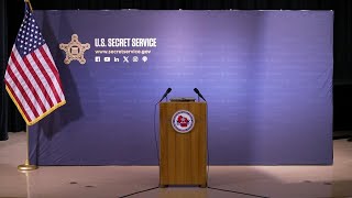 Secret Service holds news conference [upl. by Laertnom]