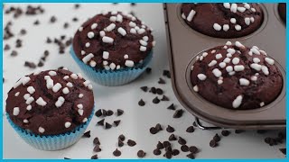 MUFFIN AL CIOCCOLATO Non puoi sbagliare Ricetta facile e veloce [upl. by Eixid]