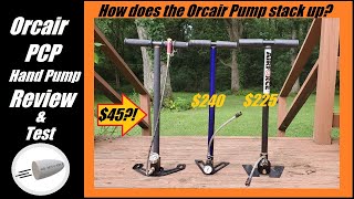 45 Amazon PCP Hand Pump Vs 240 FX amp 225 Airforce Pumps  Shooting amp Refilling Test  Review [upl. by Deena]