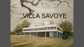 villa savoye Manual rendering DIỄN HOẠ KIẾN TRÚC [upl. by Rici]