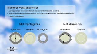 Instructievideo montage ventilatieventielen [upl. by Latrice]