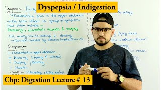 Dyspepsia or Indigestion  Causes Symptoms and Treatments [upl. by Learsi]