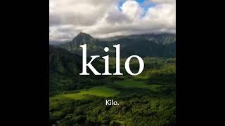 Hawaiian Word of the Week Kilo [upl. by Mcspadden642]