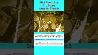 quotStick Control by G L Stone Ideasquotshorts drums [upl. by Fabien36]