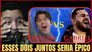 DIMASH VS GABRIEL HENRIQUE  Best Vocals  REACTION COACH VOCAL [upl. by Minor573]