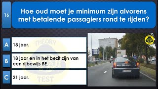 rijbewijs theorie examen belgie 2024 Mobiliteit rijbewijs en milieu [upl. by Oloapnaig953]