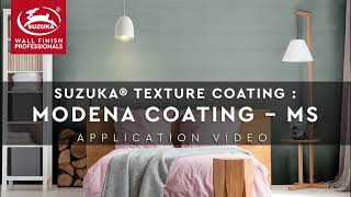 SUZUKA® TEXTURED COATING  MODENA COATING MS [upl. by Roshelle]