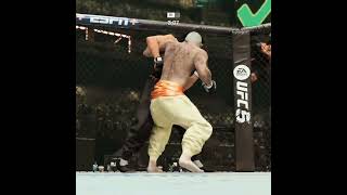 Knockout Bruce Lee vs Sun Wukong  EA Sports UFC 5  Epic Fight [upl. by Enyrb]