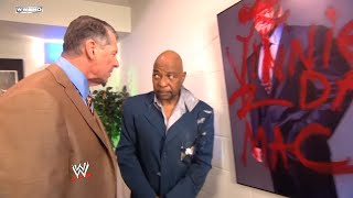 Mr McMahon discovers a spray painted poster of himself [upl. by Eletnahc]