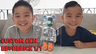 Custom CKN BEARBRICK Gift From YouTube [upl. by Waly]