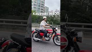 여름 라이딩은 언제나 좋아요 다들 잘 달리고 계시죠 w400 kawasaki bike [upl. by Mccallion471]