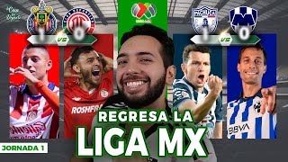 PRONÓSTICOS JORNADA 1 LIGA MX CLAUSURA 2024 🔴 [upl. by Ecinrev]