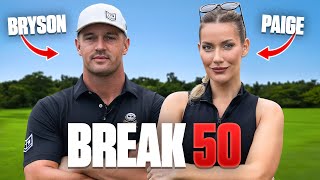 Can Paige Spiranac And I Break 50 From The Red Tees [upl. by Kerekes]