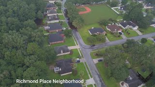 Drone video of Ogeechee River along Highway 17 [upl. by Aiuqram]