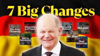 7 Important Changes in Germany in 2024 [upl. by Iadrahs]