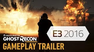 Ghost Recon Wildlands  E3 Gameplay Trailer [upl. by Aisayt]