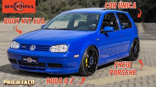 O GOLF GTI MK4 MAIS EXCLUSIVO QUE VOCÊ JÁ VIU Projetaço [upl. by Maclaine]