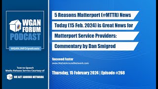 5 Reasons Matterport News Today 15 Feb 2024 is Great News for Matterport Service Providers  MTTR [upl. by Atinra]