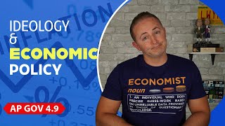 AP Gov 49  Ideology amp Economic Policy  NEW [upl. by Analle]