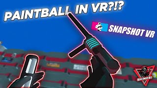 Tournament Paintball In VR  Snapshot VR [upl. by Lerrad839]