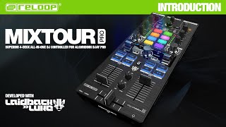 Reloop Mixtour Pro X Laidback Luke  Portable Performance AllInOne DJ Controller Introduction [upl. by Largent406]